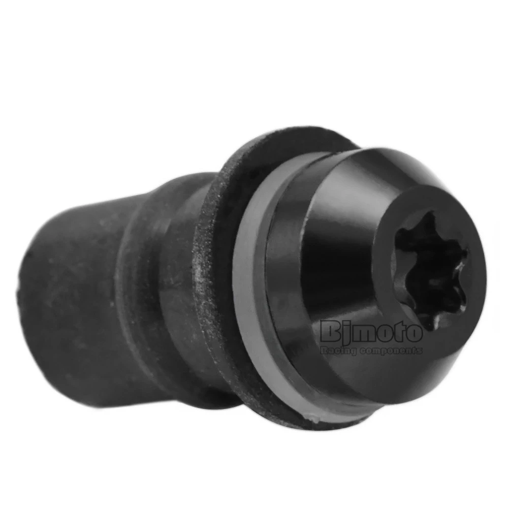 10X Motorcycle accessories 5mm Windshield Windscreen Bolt Screw Nut Fastener Kit Fairing Windshield Mounting Nuts  (4)