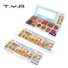 warm matte tone style custom eye shadow palette for lady cosmetic daily