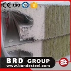 high density mineral wool /rock wool/glass wool board panel with pu edge