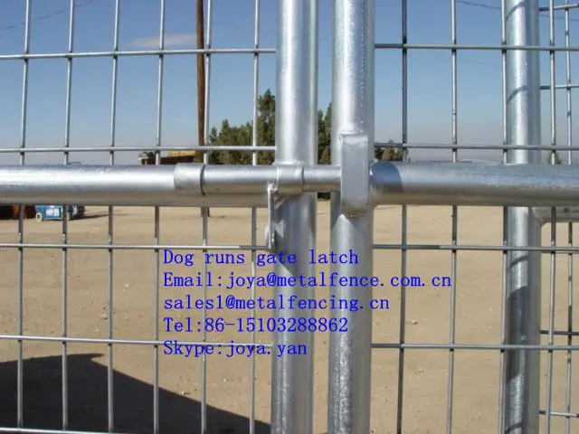 dog runs gate latch