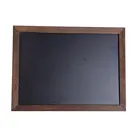 Customized Logo Color FSC wooden shelf with blackboard