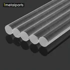 Wholesale oem Threaded Acrylic Rod, Acrylic Circle,Clear pmma Tube