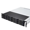 2u 550 depth rackmount chassis 12 bays server case nas storage case ATX server case