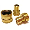 CNC machine turning gold plate C36000/Brass/low carbon steel Garden irrigation Hose Nozzle Fitting
