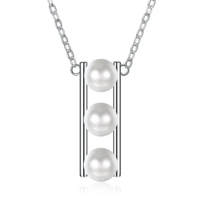 European Style 925 Sterling Silver Pearl Pendant Necklace Stylish Design Freshwater Pearl Jewelry for Women
European Style 925 Sterling Silver Pearl Pendant Necklace Stylish Design Freshwater Pearl Jewelry for Women