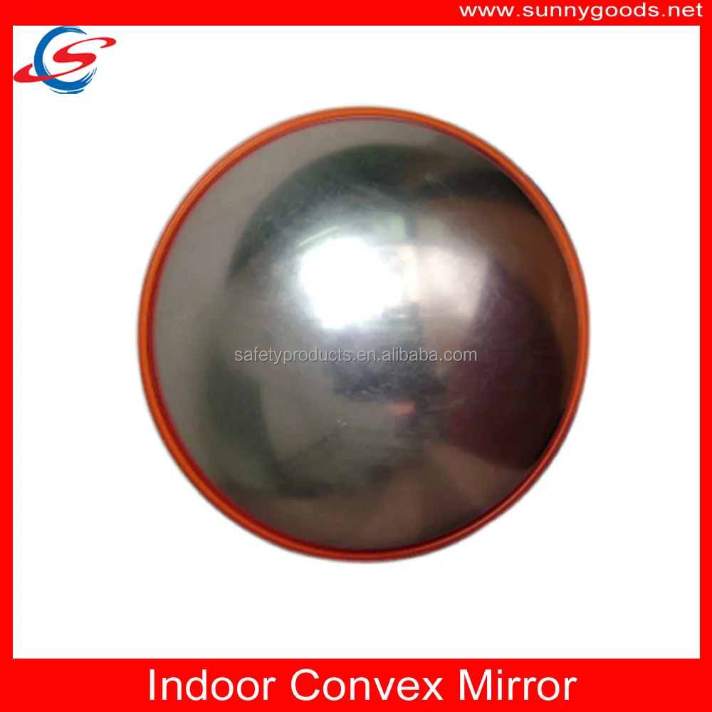 cartons packing roadway safety road convex mirror traffic