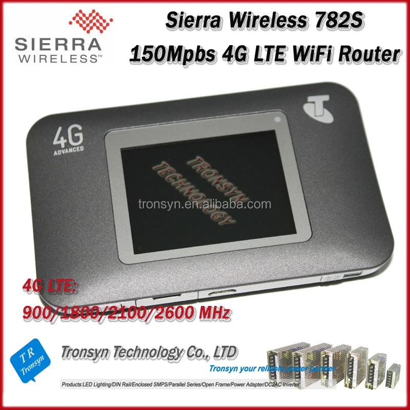 Touch Screen Power Bank Original Unlock 150Mbps Sierra Wireless Aircard 782s Portable LTE 4G Router With Sim Card Slot