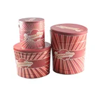 Wholesale 1/2/3.5 gallon round metal popcorn tin bucket with lid