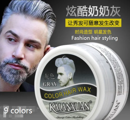 fashion modeling disposable shine mud strained color hair