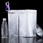 Custom logo 7 mil mylar bags aluminum foil lined snack food laminating pouch/ plastic dried food 24" mylar ziplock bag