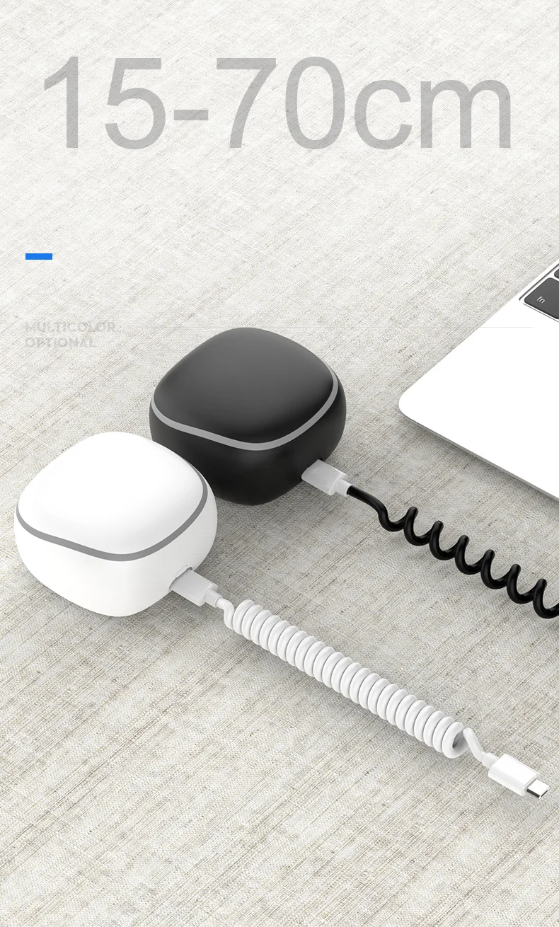iHaitun smart mini box power bank of 2300mAh with Ap type-c and android adapters - ANKUX.COM