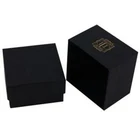 High grammages stiff bookbinding cover slap-up hard wine box black color paper cardboard