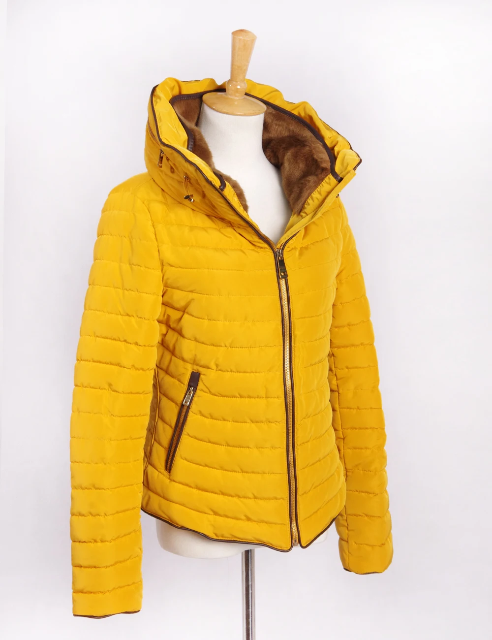 padded hooded coats ladies