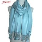 korea wholesale pure shawls price and scarves solid embossing pashmina shawl buyer