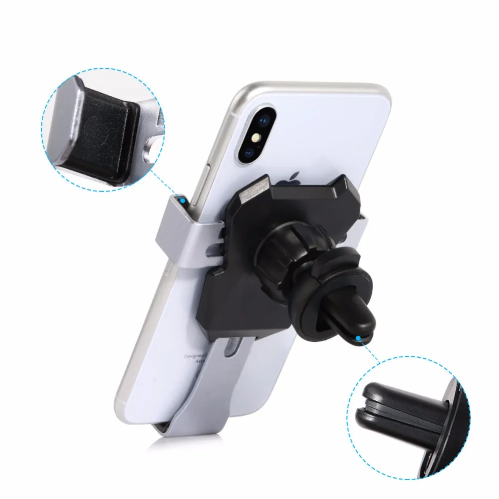Gravity Car Phone Holder Air Vent Mount Clip (5)
