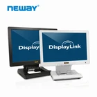 10.1 inch white color lcd USB powered touch monitor integrated pc monitor