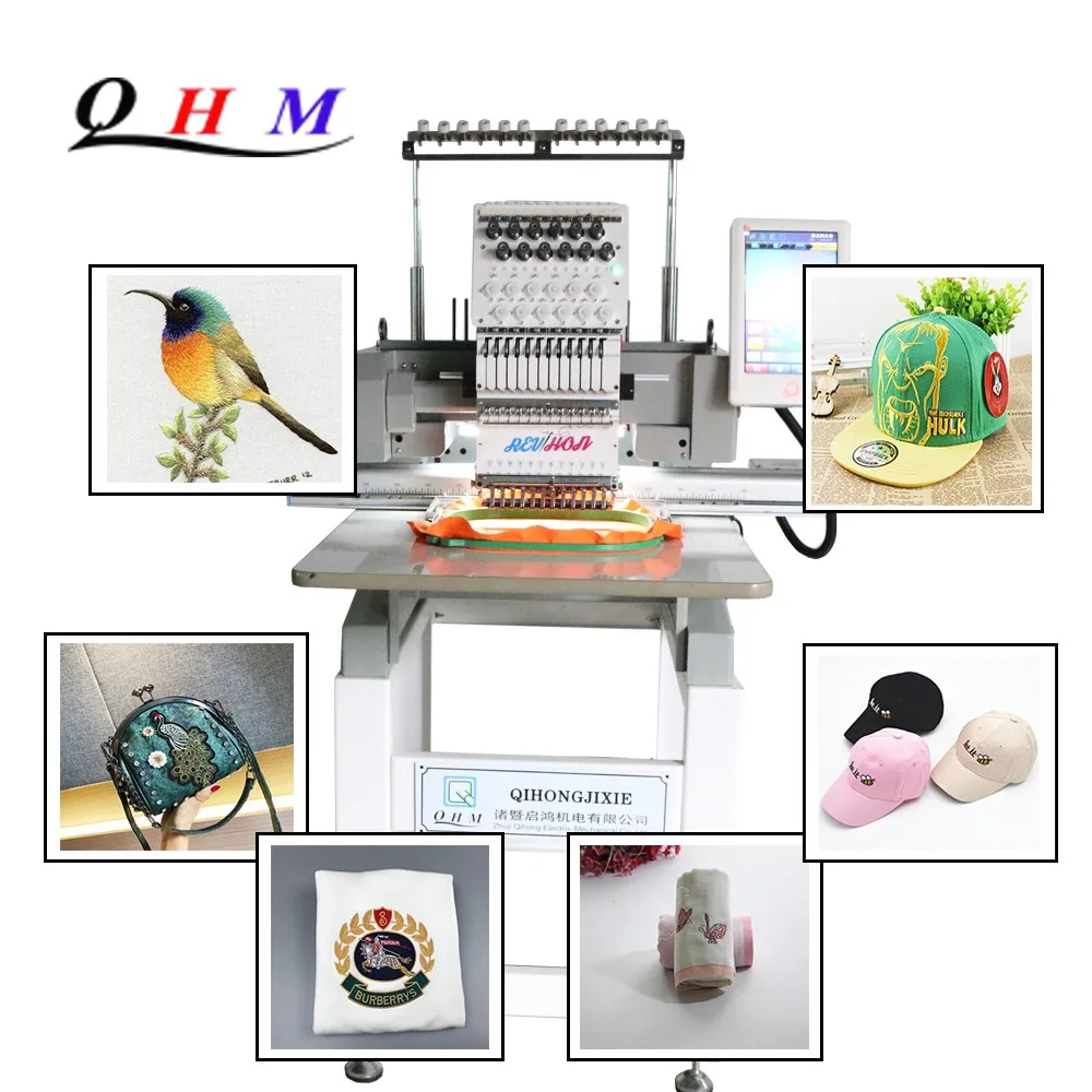 Brother Qhm Automatic Logo Sewing Machine Needles Computerized