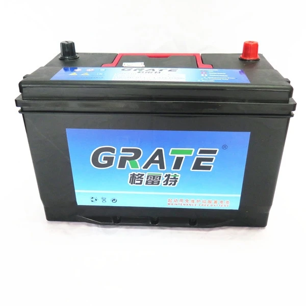 japan sealed car battery brand 12v 90ah good car battery