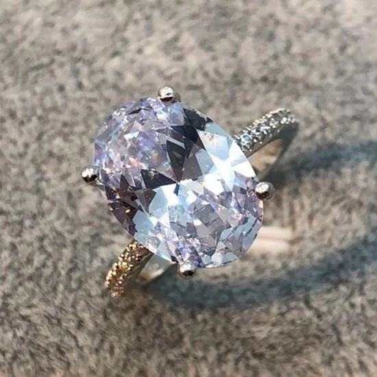 Trendy Design White CZ Rings Zircon Wedding Rings Crystal Silver Color Cubic Zircon Rings For Women Jewelry Gifts
Trendy Design White CZ Rings Zircon Wedding Rings Crystal Silver Color Cubic Zircon Rings For Women Jewelry Gifts