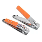 China manufacturer OEM fancy smooth pedicure cutter plastic nail clipper knife