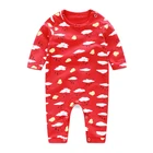 Wholesale infant toddlers clothing Elastic baby romper