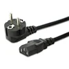 HF 3-prong pin Cable PC socket inserts adapter electric ac power cord 3 pin plug c13 cable