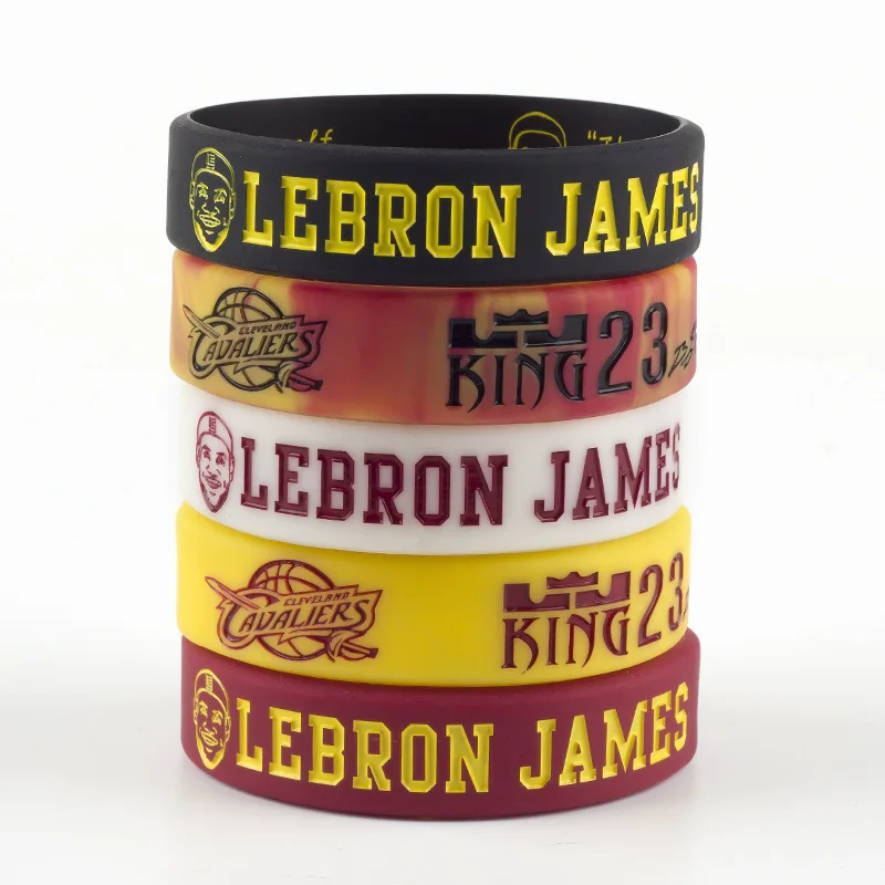 James 23 Inspirational Headband Bracelet Basketball Lava Wristband Knights Zhanhuang Luminous Silicone Hand Strap
James 23 Inspirational Headband Bracelet Basketball Lava Wristband Knights Zhanhuang Luminous Silicone Hand Strap