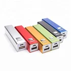 promotional 2600mah mobile battery charger aluminum power bank 2600 mah