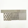 metal mesh 0.2 micron 20 microns filter 5 6 layers 316L stainless steel sintered mesh used in Ultrasonic Vibrating screen