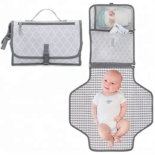 New Arrival Nylon Baby Bag Changing Mat Foldable waterproof portable baby travel diaper changing mat, Grey or customized colors
New Arrival Nylon Baby Bag Changing Mat Foldable waterproof portable baby travel diaper changing mat, Grey or customized colors