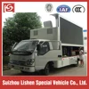 Advertising vehicle double/three hydraulic lift LED screen