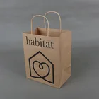 Clothing Shopping Kraft Brown Recycled Paper Bag
