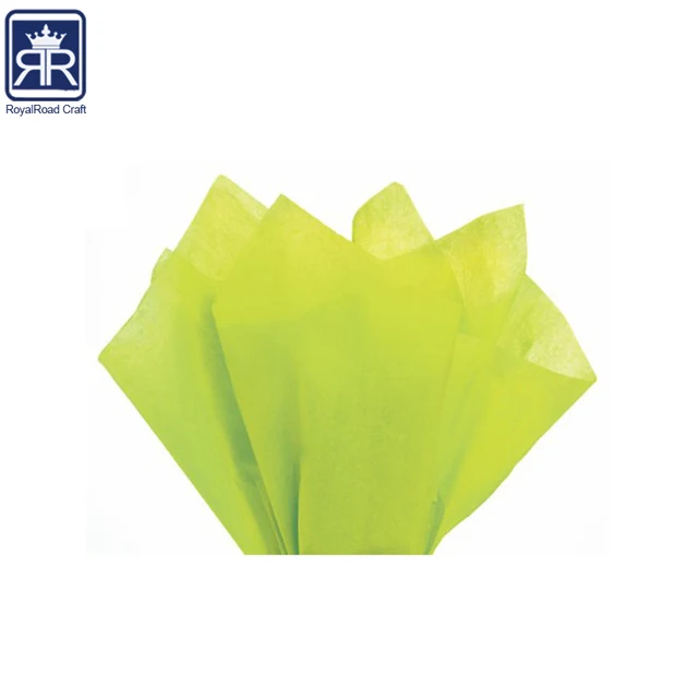custom durable offset printing gift wrapping tissue paper for
