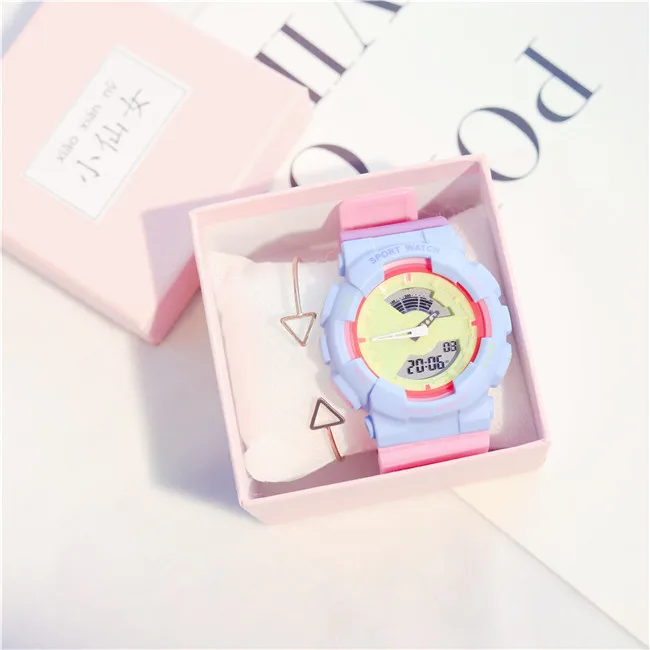 new shock watch outdoor sport g style dual time digital analog watch 
new shock watch outdoor sport g style dual time digital analog watch