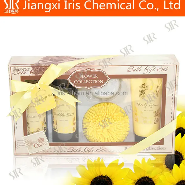 bath gift set( shower gel,body lotion,bubble bath) hotel
