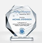 Wholesale crystal start award laser cut custom made awards