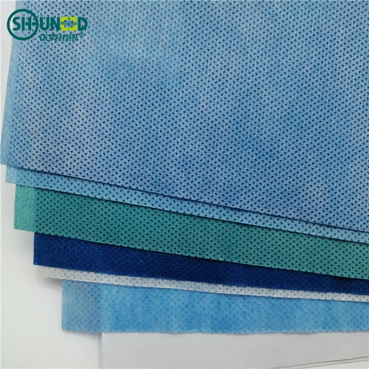 Anti-static SSMMS Polypropylene PP Spunbond Nonwoven Fabric for Medical Gown