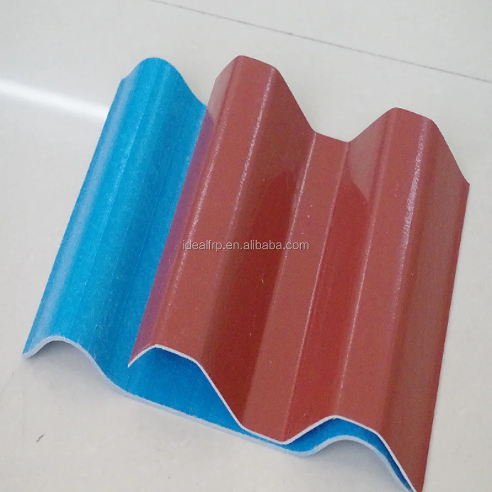 Plastic reinforced fiberglass frp cooling tower sheets