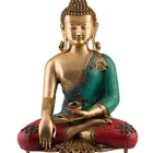 decoration home buddha statue relief bronze jade sculpture