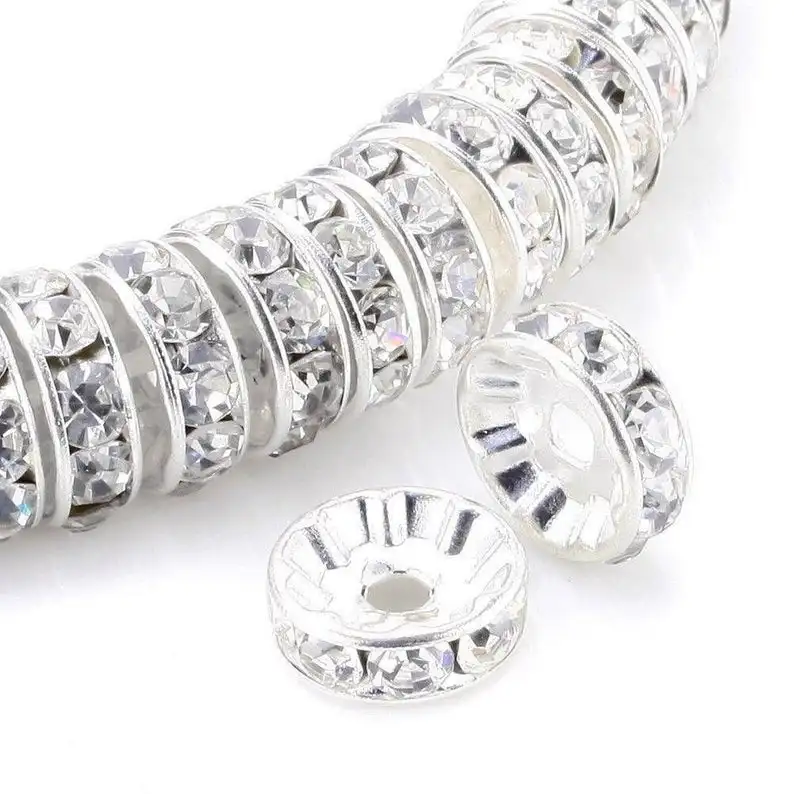 3.5*8 MM Top Quality Rhinestone Rondelle Spacer Beads Spacer Beads Rhinestone Charms For Jewelry Making
3.5*8 MM Top Quality Rhinestone Rondelle Spacer Beads Spacer Beads Rhinestone Charms For Jewelry Making