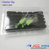 5/0 flasher fishing rig colorful with foam ,snapper fishing rig JSM13-3040
