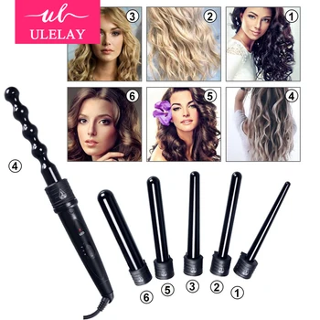 Ulelay Factory Oem Electric New Design Hair Curler Ceramic Hair