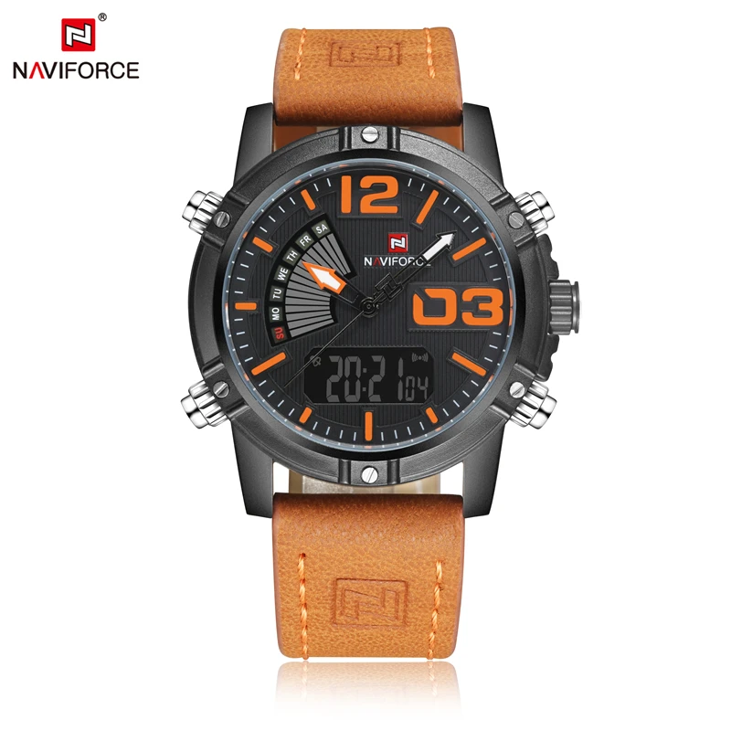Top Luxury Brand Naviforce Watches 9095 Model Men Wristwatches hot sales Waterproof Leather Watches men
Top Luxury Brand Naviforce Watches 9095 Model Men Wristwatches hot sales Waterproof Leather Watches men
