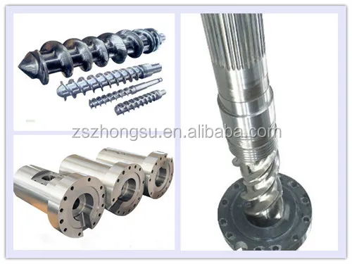 Screw & Barrel for Rubber Extruder/Cold Feed Silicon Rubber Screw and Barrel
