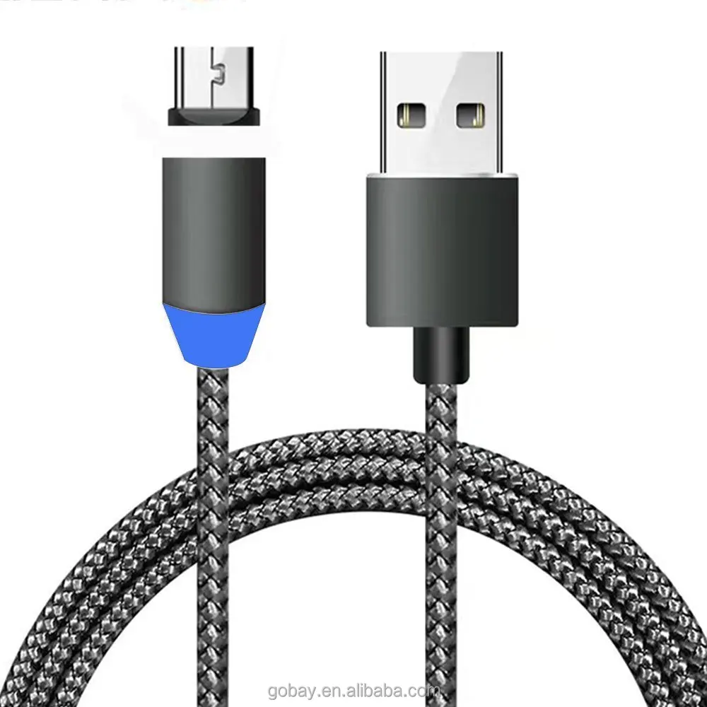 Magnetic Charging Cable Magnet charger Micro USB Type C by option Fast Charger Cable, Gray/silver/golden
Magnetic Charging Cable Magnet charger Micro USB Type C by option Fast Charger Cable, Gray/silver/golden