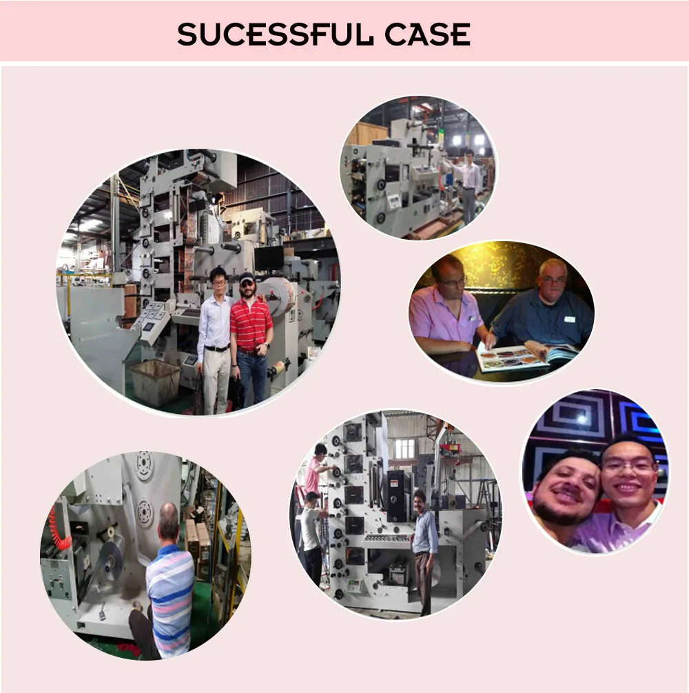 stack printing machine with die cutting cold stamping lamination