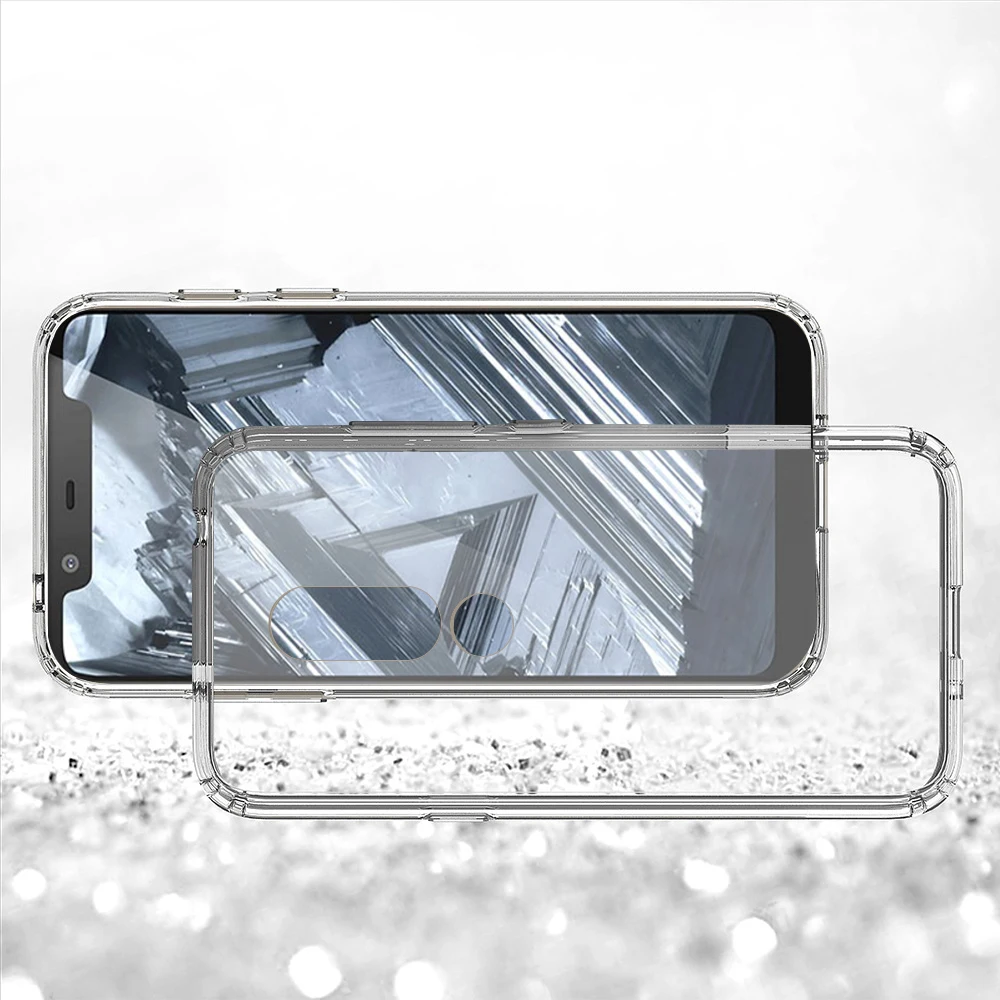 Clear Phone Case For Nokia 5.1 Plus For Nokia X5 100% Confirmed Right 2018 New Phone Case Cover for Nokia 5.1 Plus For Nokia X5 Crystal Clear Shockproof Protective Transparent Slim Fit Shell for Nokia 2018 BSCI Reach Rohs Factory Manufacturer Wholesale Phone Accessories