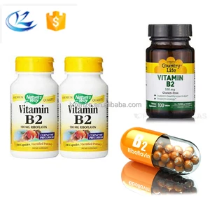 vitamin b2 supplement of complex capsules in vitamins