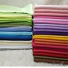 Plain Twill Fabric Factory Price Custom Color Stretchable Elastic Woven Cotton Twill Fabric