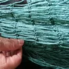 green PE fish net Professional manufacturer oem fishing pe braided net fishing/ high quality pet net